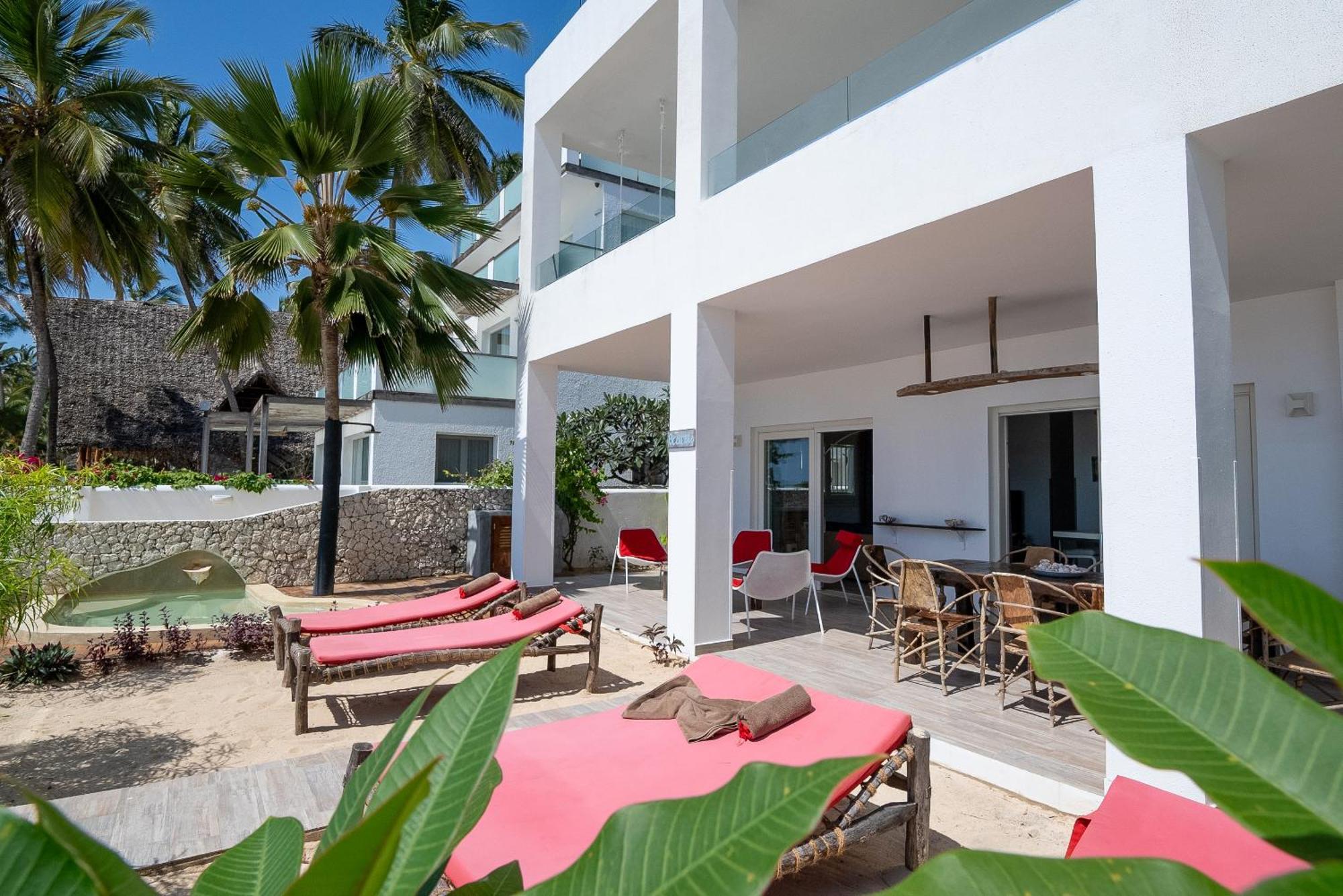 Ocean Blue Apartment With Panoramic Pool Zanzibarhouses 키웬그와 외부 사진